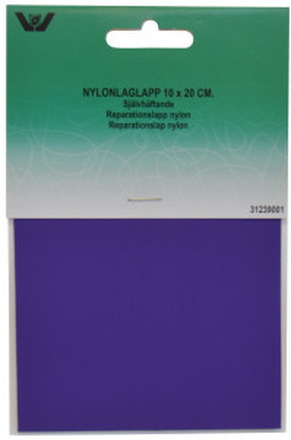 Reparationslapp Sjlvhftande Nylon Lila 10x20 cm - 1 st.