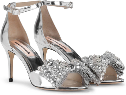 Silver Custommade Maritas Metallic Shoes