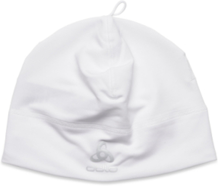 Odlo Hat Polyknit Warm Eco Accessories Headwear Beanies Hvit Odlo*Betinget Tilbud