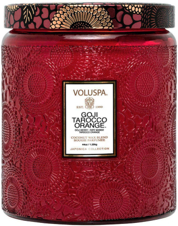 Voluspa Luxe Jar Candle Goji Tarocco Orange 140h - 1250 g