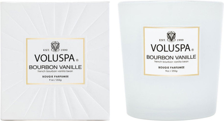 Voluspa Boxed Candle Bourbon Vanille 60h - 255 g