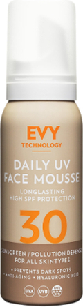 Daily Uv Face Mousse Spf 30 Solkrem Ansikt Nude EVY Technology*Betinget Tilbud