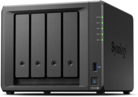 Synology DiskStation DS923+ NAS- & lagringsservrar Tower Nätverksansluten (Ethernet) Svart R1600