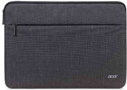 Acer NP.BAG1A.293 väskor bärbara datorer 39,6 cm (15.6") Överdrag Grå