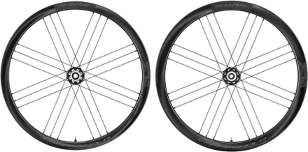 Campagnolo Shamal Carbon Disc Hjulsett TA, 2WF, Campa 9-13s, AFS/CL, 1585 g