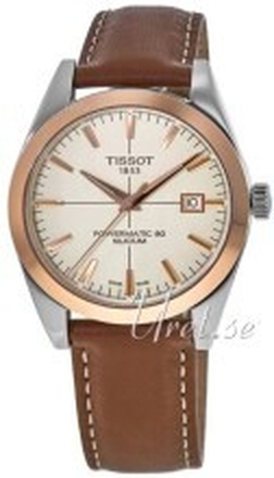 Tissot T927.407.46.261.00 T-Gold Beige/Lær Ø40 mm