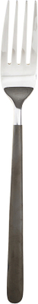 House Doctor - Ox gaffel 20,5 cm svart/sølv