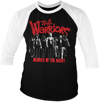 The Warriors - Armies Of The Night Baseball 3/4 Sleeve Tee, Long Sleeve T-Shirt