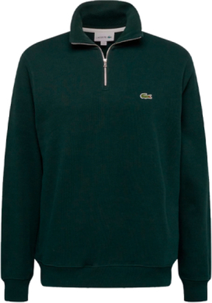 Lacoste Zip Knit Pullover Green