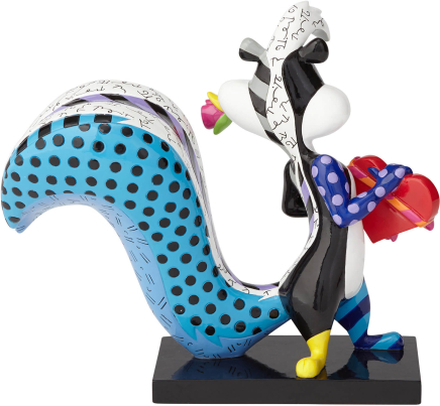Looney Tunes Britto Pepe Le Pew with Flower Figurine