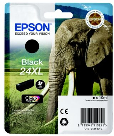Epson Epson 24XL Inktpatroon zwart T2431 Replace: N/A