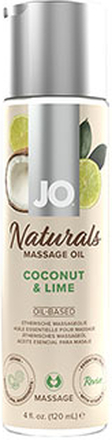 System JO - Naturals Massage Oil Coconut & Lime 120 ml