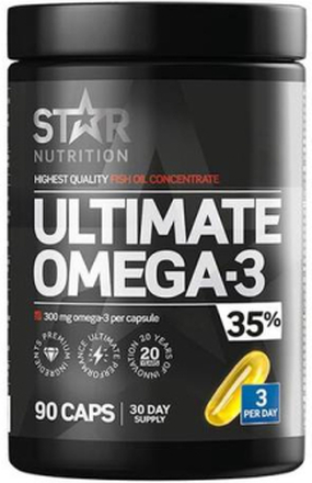 Star Nutrition Ultimate Omega-3. 35% 1000mg - 90 caps
