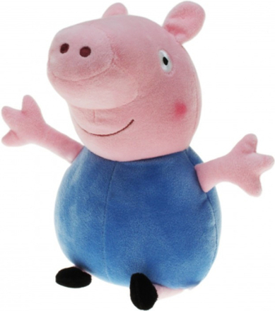 Pluche Peppa Pig/Big knuffel met blauwe outfit 28 cm speelgoed