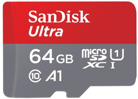 Sandisk Ultra 64gb Microsdxc Uhs-i Memory Card