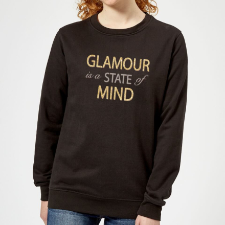 Glamour Is A State Of Mind Women's Sweatshirt - Black - 5XL