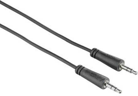 HAMA Kabel Audio 3.5mm-3.5mm Svart 1.5m