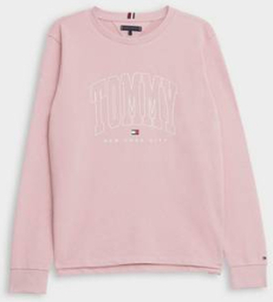 Tommy Hilfiger Sweatshirt Bold Varsity Sweatshirt Rosa