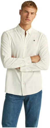 Hvit Morris Stockholm Ivory Bd Jersey Shirt Skjorter