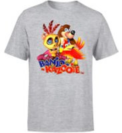 Banjo Kazooie Group T-Shirt - Grey - S