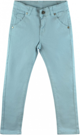 Ljusblå jeans i snygg femficksmodell (Storlek: 5 år - 110 cm)