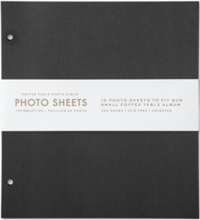 Photo Album - 10-Pack Refill Paper Home Decoration Photo Albums Black PRINTWORKS