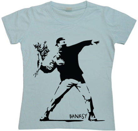Banksy Girly T-shirt, T-Shirt