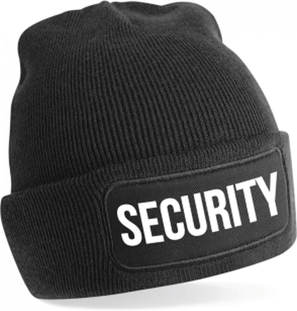 Security muts unisex - one size - zwart - apres-ski muts