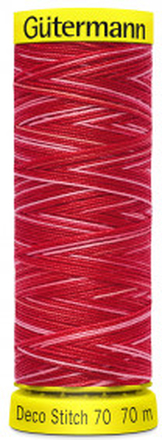 Gtermann Deco Stitch Multi 70 Sytrd Polyester 9984 - 70m