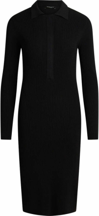 Black Bruuns Bazaar Celosia Johanna Knit Dress Dresses
