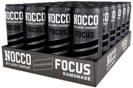 Nocco FOCUS 24x330 ml Ramonade, inkl.pant