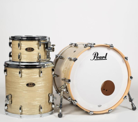 Pearl Masters Maple Gum 3-piece Shell Pack, Platinum Gold Oyster