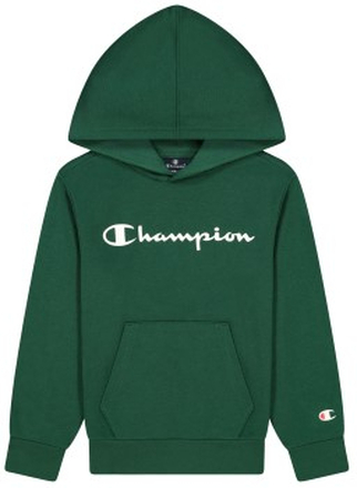 Champion Classics Hooded Sweatshirt For Boys Mörkgrön 146-152
