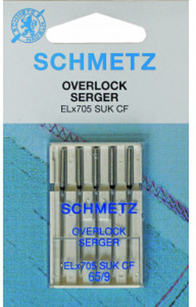Schmetz Overlock Maskinnl ELx705 SUK CF Str. 80 - 5 st