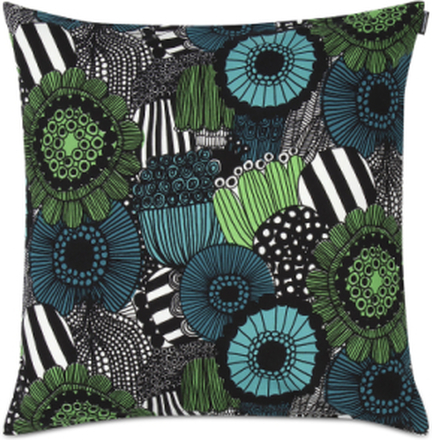 Pieni Siirtolapuutarha Cushion Cover Home Textiles Cushions & Blankets Cushion Covers Green Marimekko Home