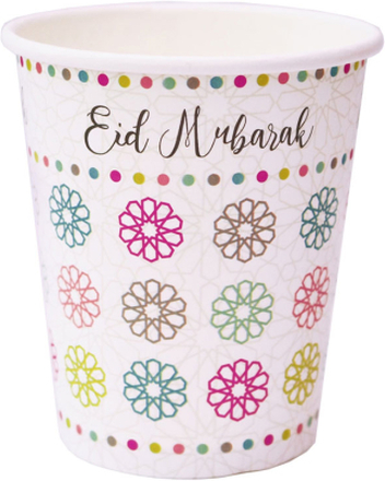Papperstallrikar Eid Mubarak Geo - 5-pack