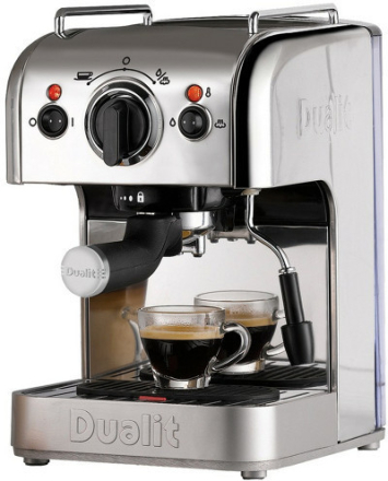 Dualit Espressomaskin 3 In 1 C Offee Espressomaskine - Sølv