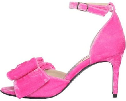 Pink Custommade Marita Velvet Shoes