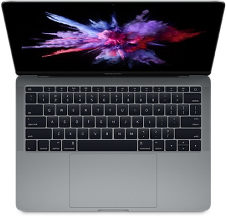 MacBook Pro Touch Bar (Tysk Keyboard) 13" 3,3GHz 512GB SSD 16GB (Late 2016) Silver