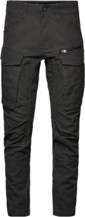 Rovic Zip 3D Regular Tapered Trousers Cargo Pants Svart G-Star RAW*Betinget Tilbud