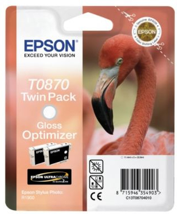 Cartouche d'encre Gloss Optimizer, 11 ml, pack de 2 EPSON