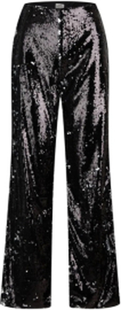 Black/Silver Mads Nørgaard Neo paljetter lope bukser bukser