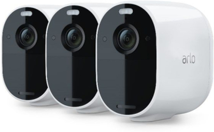 Arlo Essential Övervakningskamera 3-pack Vit