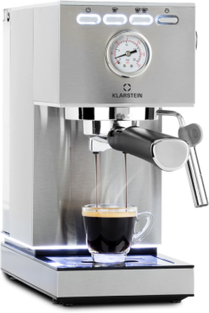 Pausa Espressomaskin 1350 watt 20 bar tryck vattetank: 1,4 liter rostfritt stål