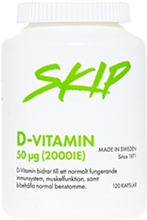 D-vitamin 120 kapslar