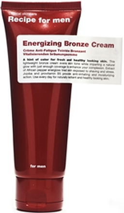 Recipe For Men Enerigizing Bronze Cream 75 ml