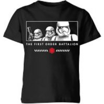 The Rise of Skywalker First Order Battalion Kids' T-Shirt - Black - 7-8 Years