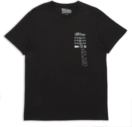 Back To The Future 88MPH Men's T-Shirt - Black - 4XL - Black