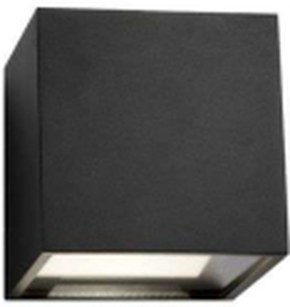 Light-Point - Cube XL Außen Wandleuchte with Beam Black