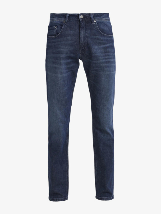 Midt-rette jeans med rette ben